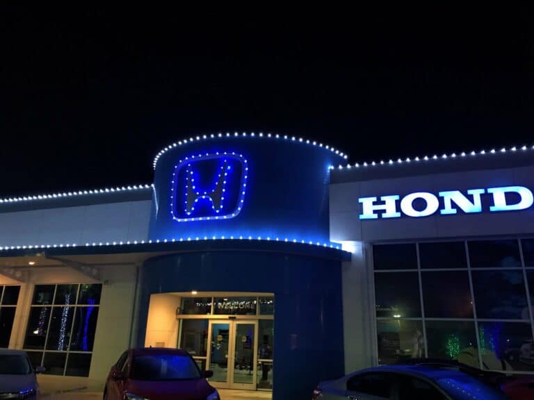 commercial holiday lighting Jupiter FL