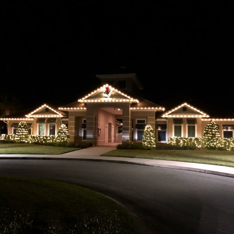 residential Christmas light installation Palm Beach Gardens FL